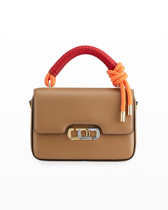 Marc Jacobs The J Link Twist Leather Top Handle Bag | Neiman Marcus