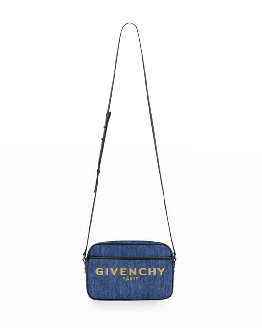 Givenchy Bond Denim Crossbody Camera Bag | Neiman Marcus