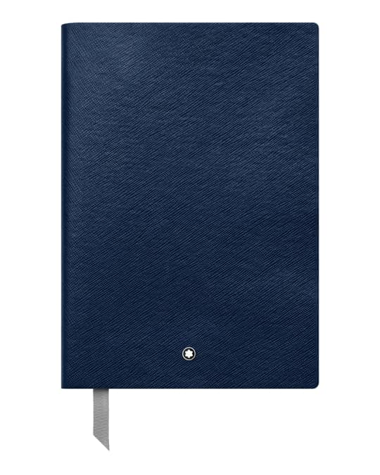 Fine Stationary Leather Notebook #146, Indigo