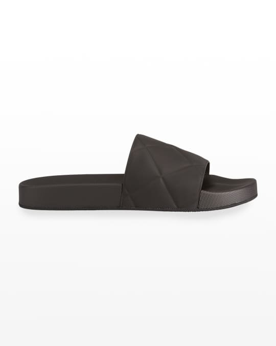 Men s Quilted Slide Sandals