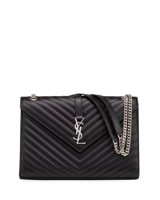 V flap monogram ysl medium envelope chain shoulder bag discount