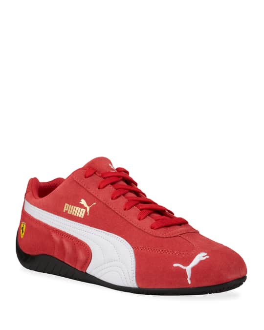 Puma Men's x Ferrari Race Speedcat Motorsport Suede Sneakers Neiman