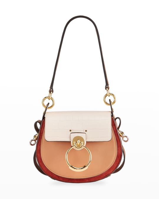 Chloé Small Tess Quilted Leather Crossbody Bag