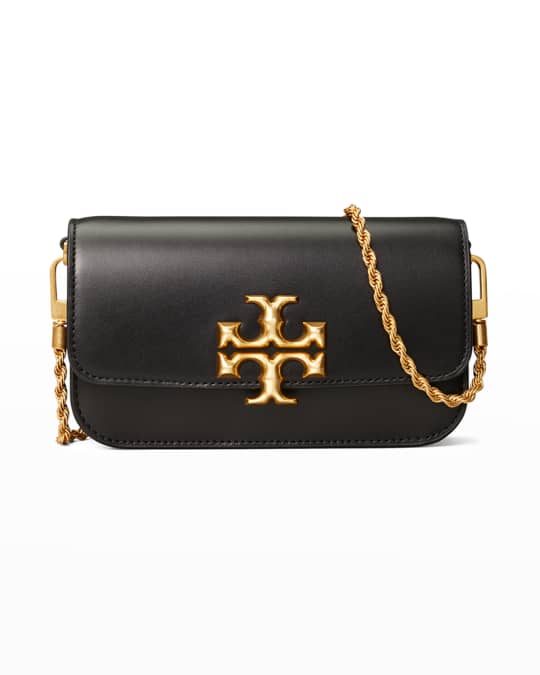 Tory Burch Eleanor Leather Phone Crossbody Bag | Neiman Marcus