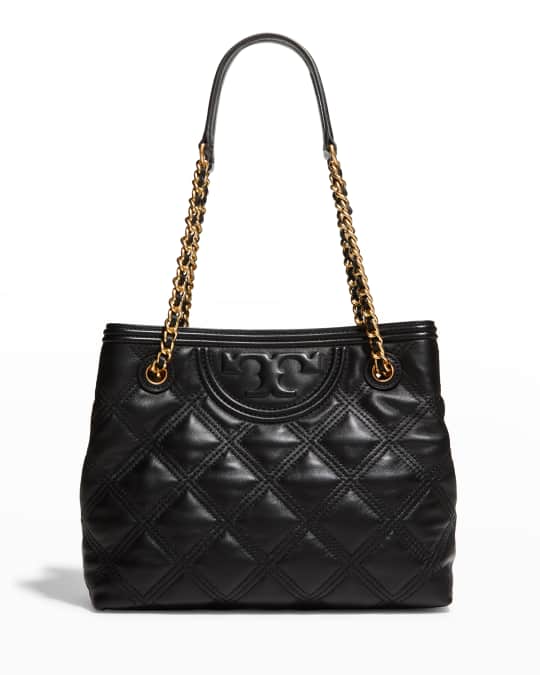 Tory Burch Fleming Soft Quilted Leather Tote Bag Neiman Marcus