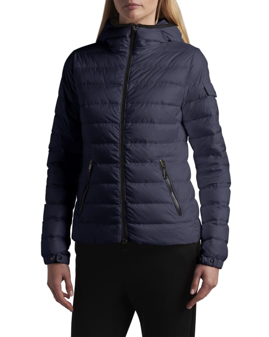 Moncler Bles Hooded Puffer Jacket Neiman Marcus