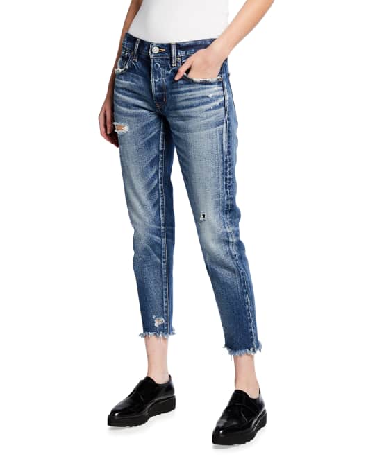 Kelley Tapered Cropped Jeans