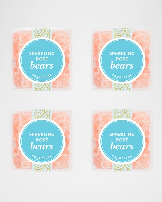 Sparkling Rose Bears, Small Cube 4-Piece Kit