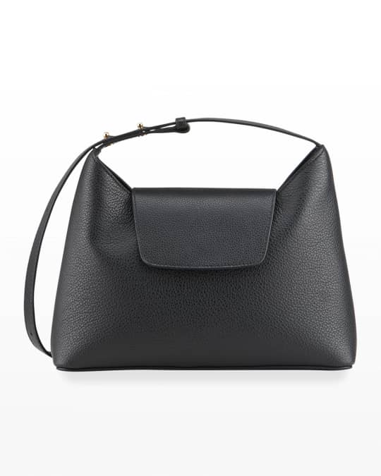 Elleme Kitten Pebbled Leather Shoulder Bag | Neiman Marcus