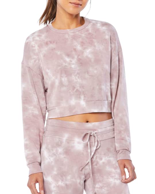 Beyond yoga over deals tied cropped pullover