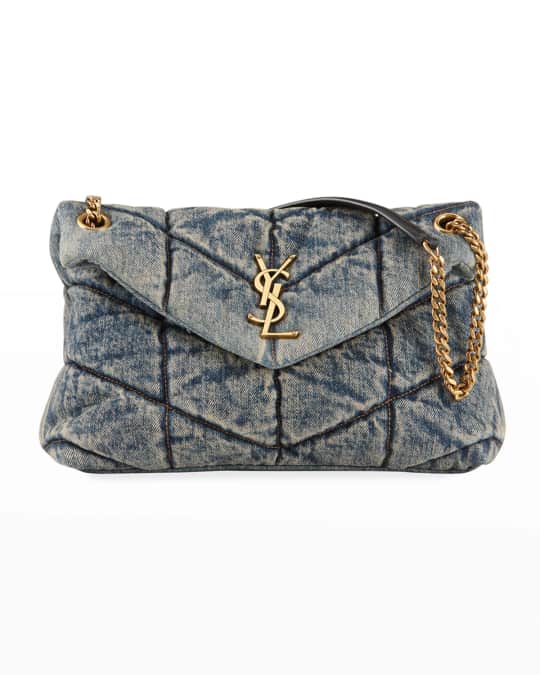 Saint laurent denim discount handbags