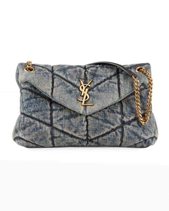 Saint Laurent Loulou Toy Quilted Bag - Neutrals