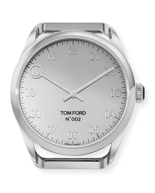 TOM FORD TIMEPIECES Men's 38mm Polished Stainless Steel Automatic Watch ...