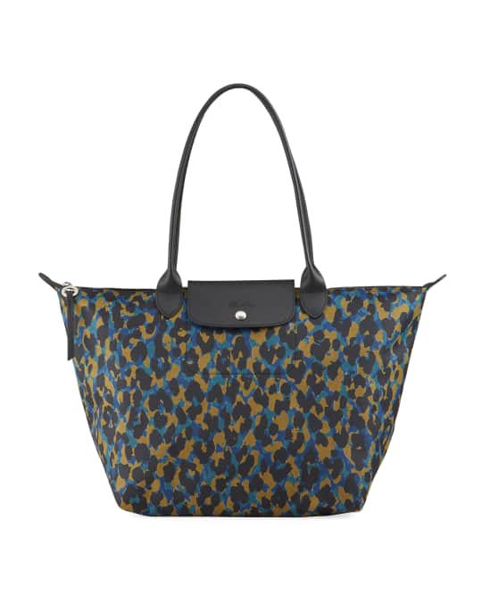Neiman marcus leopard tote bag new arrivals