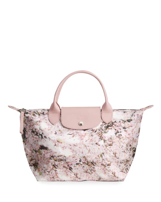 Longchamp Le Pliage Bouquet-Print Cosmetic Bag