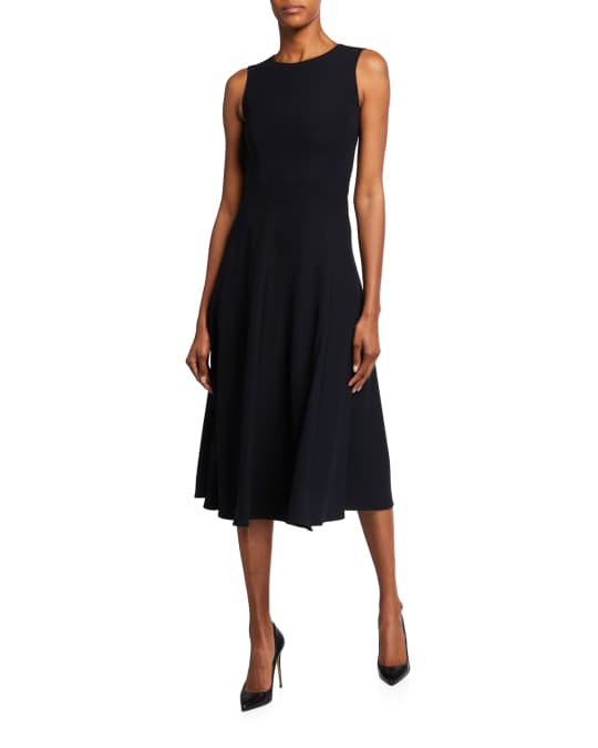 Emporio Armani Sleeveless Midi Dress | Neiman Marcus