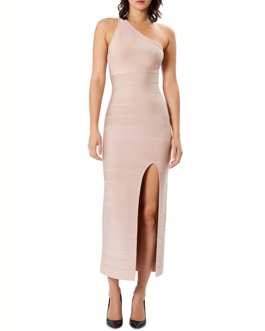 Icon One-Shoulder Midi Gown