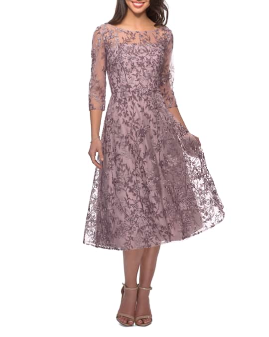 Neiman marcus hotsell tea length dresses