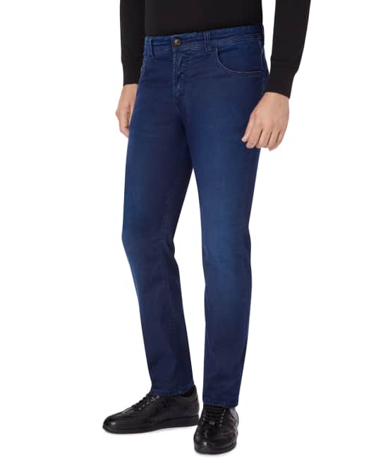 Stefano Ricci Men's DarkWash Stretch Jeans Neiman Marcus