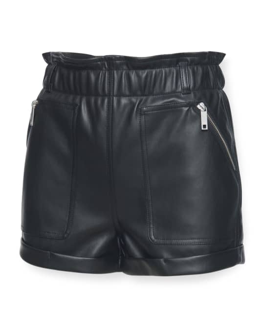 Blank nyc leather shorts store