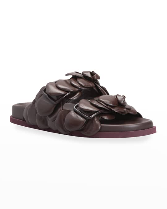 Valentino Garavani Atelier 03 Rose Edition Slide Sandals | Neiman