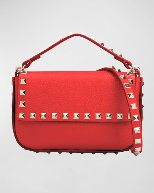 Valentino Rockstud Handle Bag | Neiman Marcus