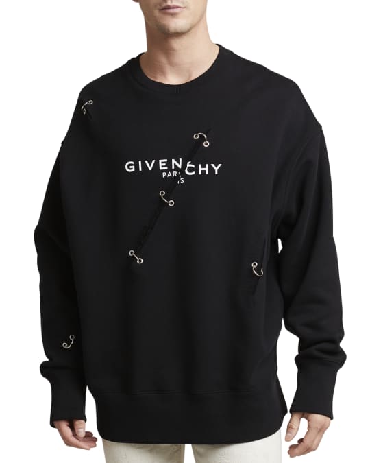 Givenchy Distressed Logo Sweatshirt 2024 www.ppuc