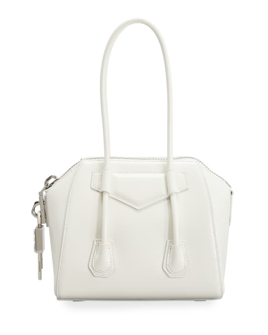 Givenchy Mini Antigona Lock Bag in Box Leather | Neiman Marcus