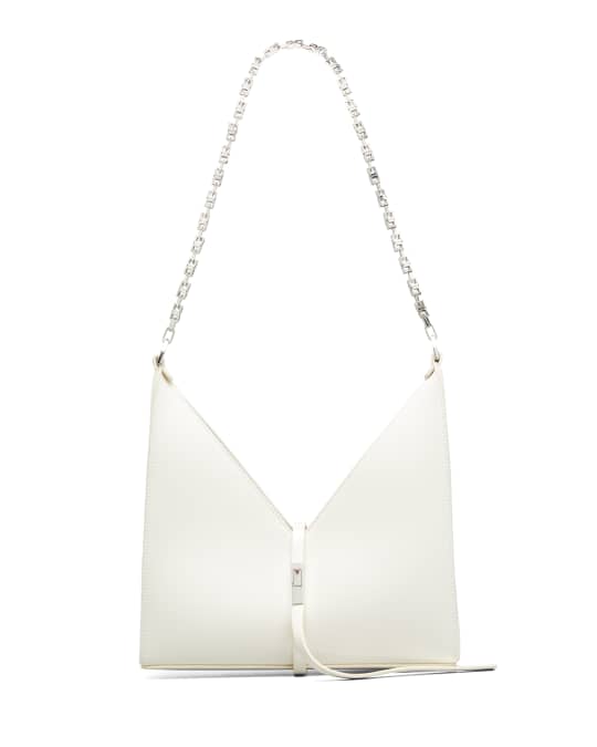 Givenchy Small Cutout Shoulder Bag in Box Leather with Chain