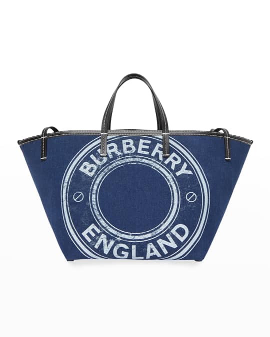 Burberry outlet denim bag