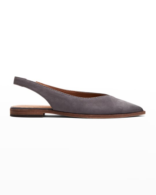 Frye cheap slingback flats