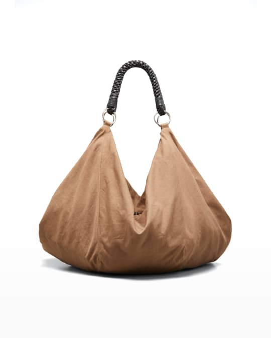 Large Slouchy Convertible Hobo Bag