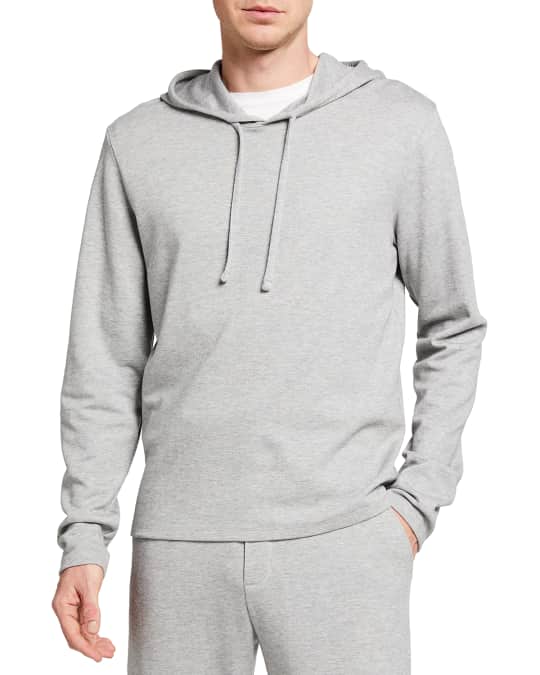 Vince Men's Cozy DoubleKnit Pullover Hoodie Neiman Marcus