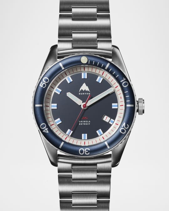 Shinola Men's x Burton Snowboards Special Edition 42mm Watch Gift