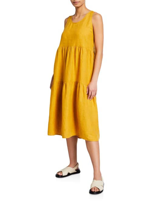 Eileen fisher sales square neck dress