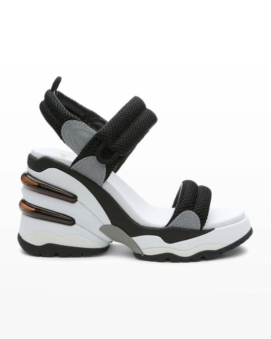 Ash Cosmos Chunky-Heel Sporty Sandals | Neiman Marcus