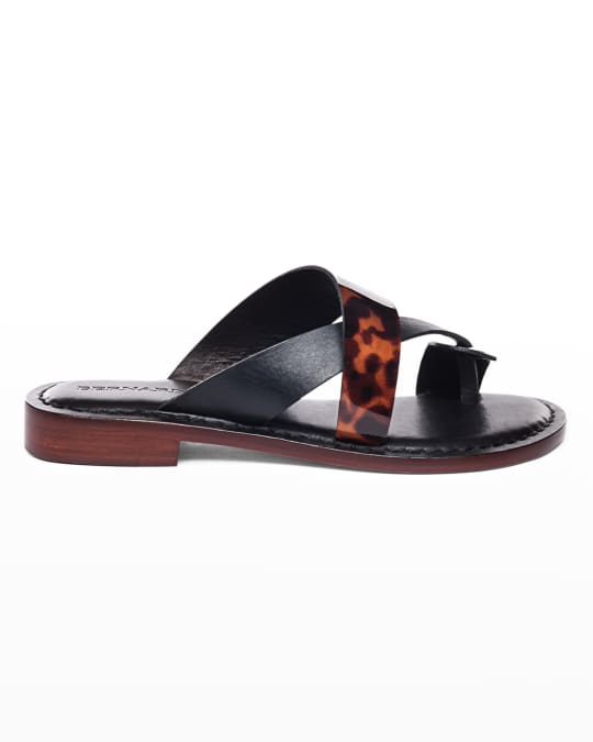 Neiman marcus flat sandals sale