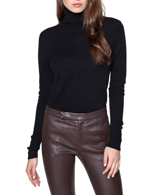 Equipment cashmere turtleneck top