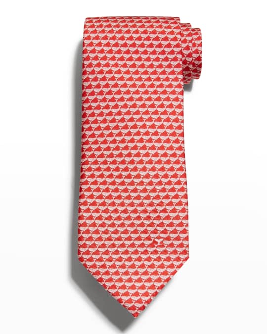 ferragamo whale tie