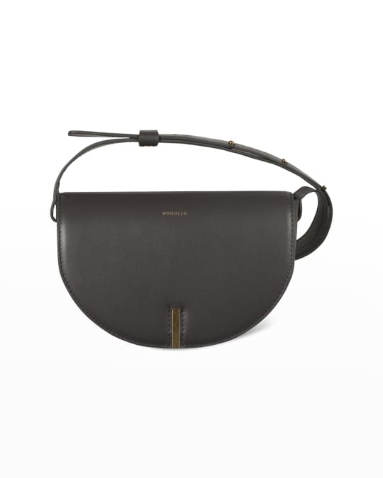 Wandler Nana Leather Saddle Crossbody Bag