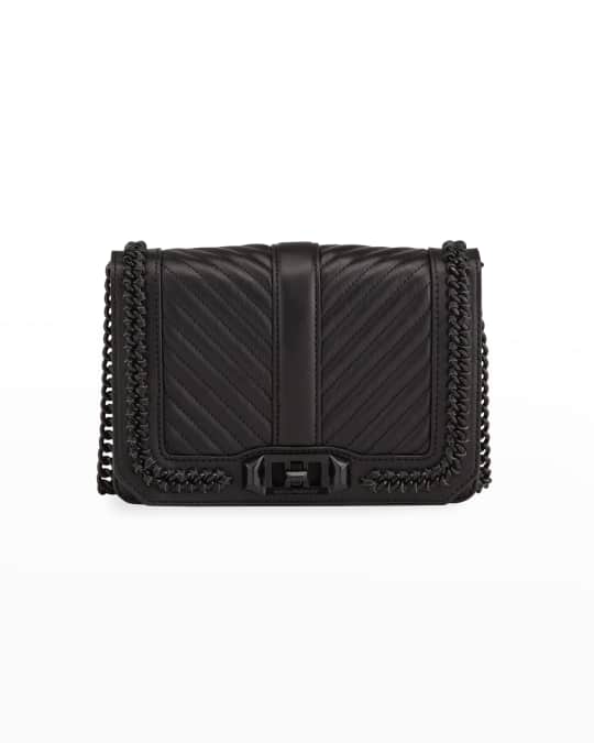 Rebecca Minkoff Love Chevron Quilted Small Crossbody Bag Neiman Marcus