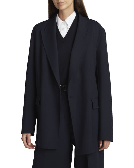 therow TRISTAN JACKET ザロウ ジャケット THE ROW Tristan Wool-Blend Blazer | Neiman Marcus