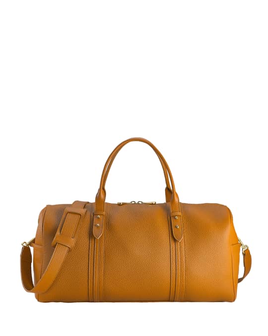 Gigi New York Henley Leather Duffle Weekender Bag | Neiman Marcus