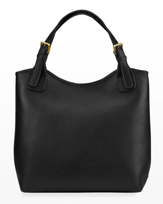 Gigi New York Olivia Buckle Shopper Tote Bag | Neiman Marcus