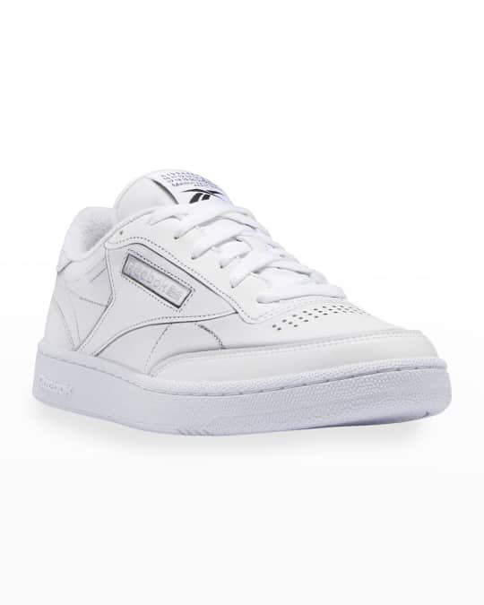 Maison Margiela Men's x Reebok Club C Trompe l'oeil Sneakers
