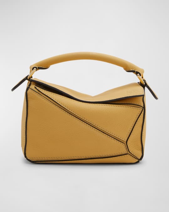 Loewe Puzzle Calfskin Small Satchel | Neiman Marcus