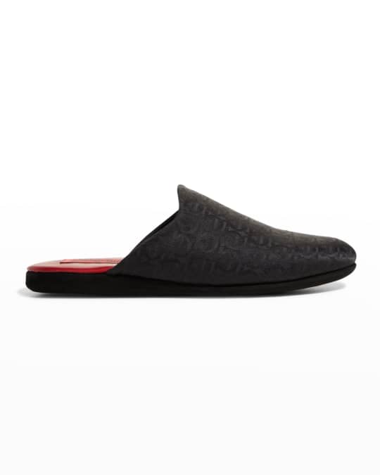 Ferragamo Men s Nazzareno Gancini Mule Slippers Neiman Marcus