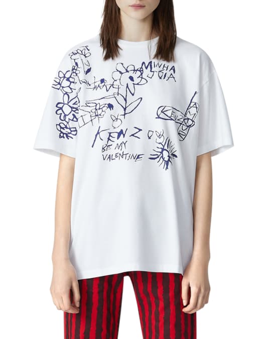Kenzo valentine outlet t shirt
