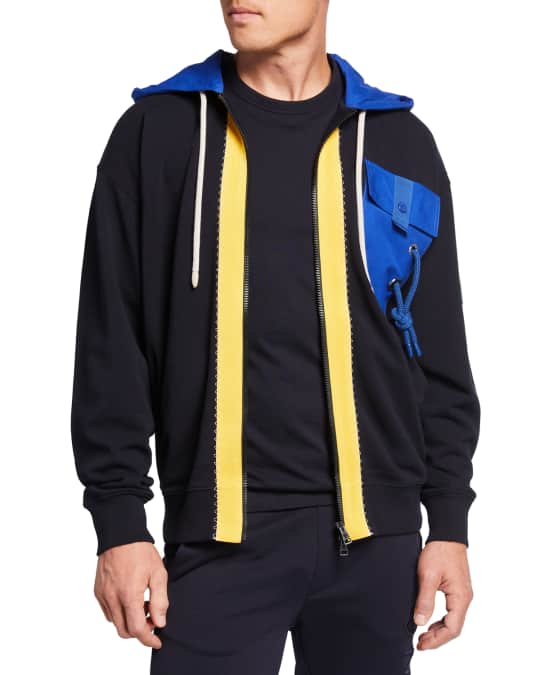 Moncler tricolor hoodie best sale