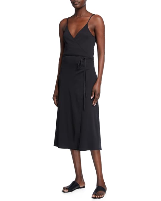 Morgan Knit Wrap Dress
